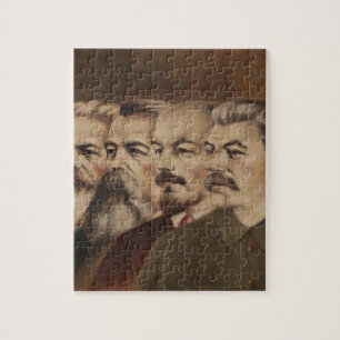Marx, Engels, Lenin, and Stalin Jigsaw Puzzle
