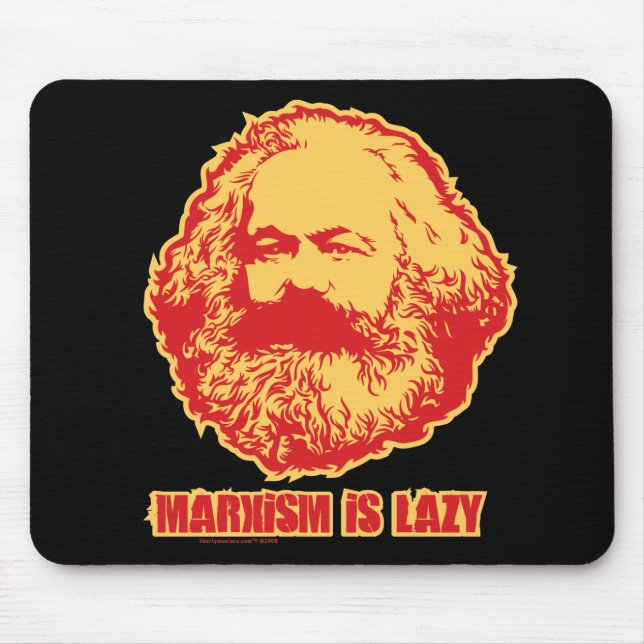 Marxism is Lazy Mouse Mat (Front)