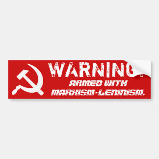 Marxism-Leninism Bumper Sticker