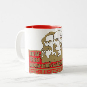 Marxism-Leninism-Mao Zedong Thought Two-Tone Coffee Mug