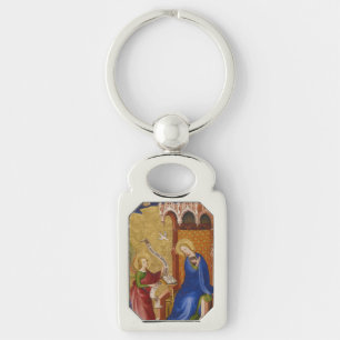 Mary and Angel of Annunciation Key Ring