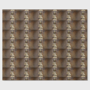 Mary And Baby Jesus Wrapping Paper