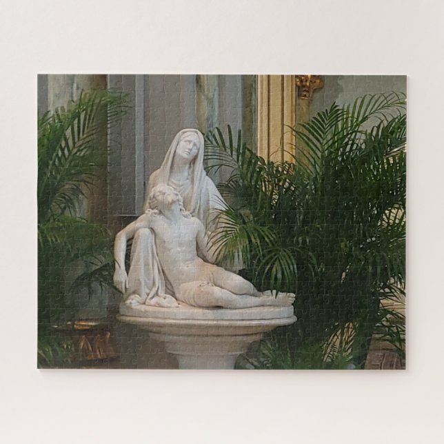 Mary and Jesus (Colour) Jigsaw Puzzle (Horizontal)