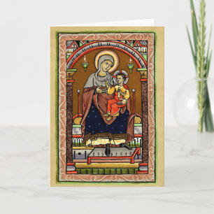 Mary and Jesus Holiday Card
