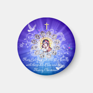 Mary and Jesus Magnet