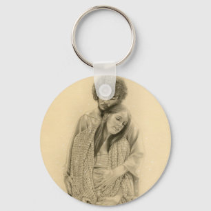 Mary and joseph Keychain