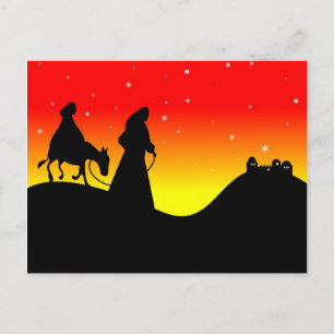 Mary and Joseph Postcard