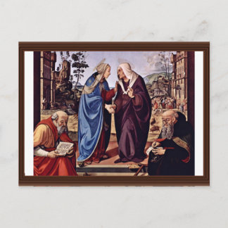 Mary And St. Elizabeth St. Nicholas And St. Anthon Postcard