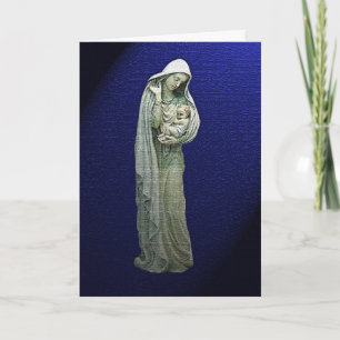 Mary and the Christ Child Christmas Card