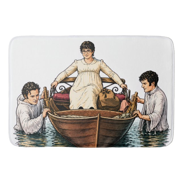 Mary Bennet's Ultimate Boat Ride  Bath Mat (Front)