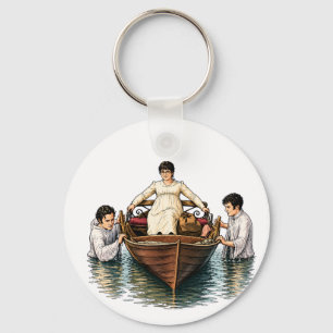 Mary Bennet's Ultimate Boat Ride Key Ring