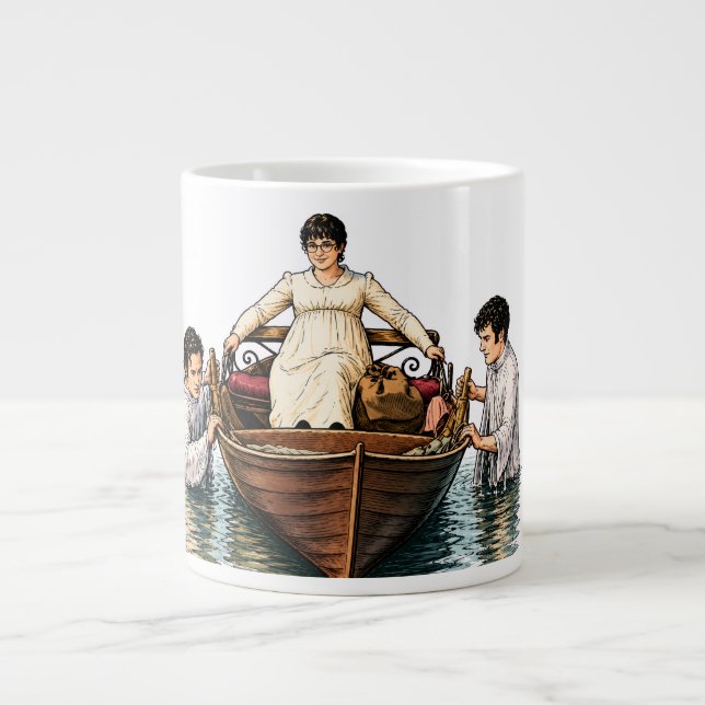 Mary Bennet's Ultimate Boat Ride Large Coffee Mug (Front)