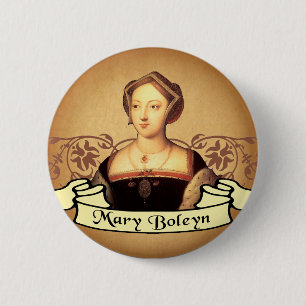 Mary Boleyn 6 Cm Round Badge