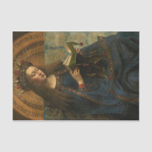 Mary by Jan Van Eyck Tissue Paper