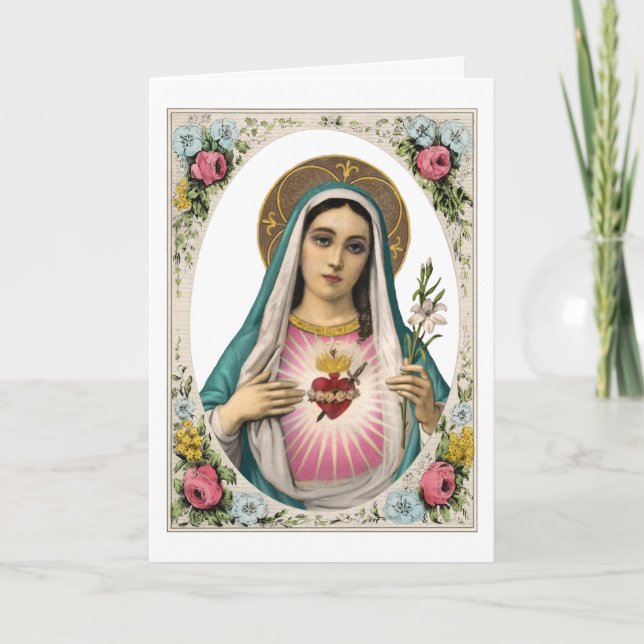 Mary Card (Front)