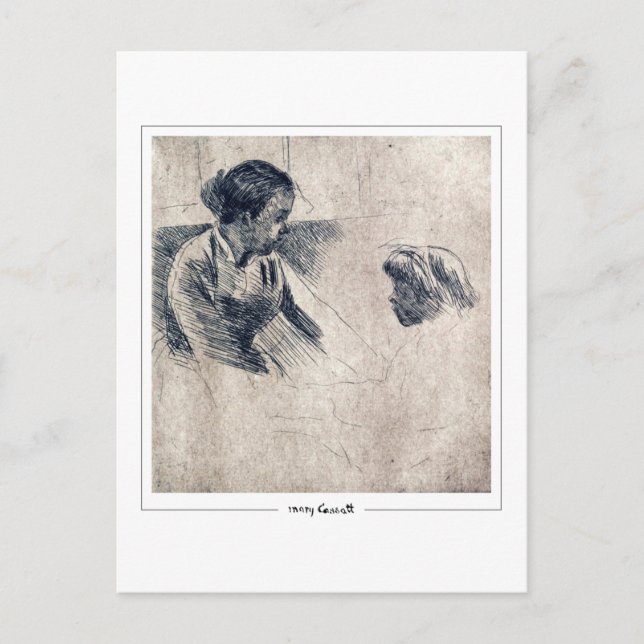 Mary Cassatt #342 - Fine Art Postcard (Front)