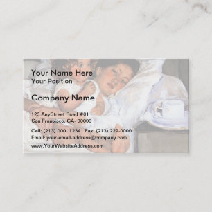 Mary Cassatt- Breakfast in Bed Business Card