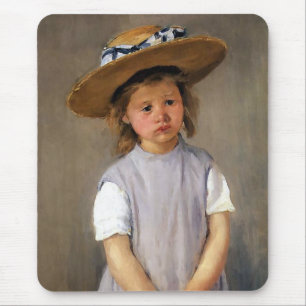 Mary Cassatt "Child in a Straw Hat" Mouse Mat