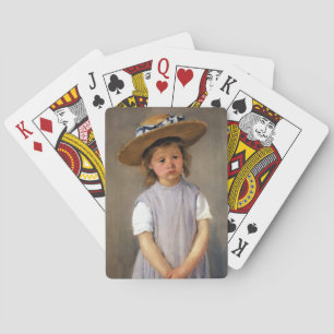 Mary Cassatt "Child in a Straw Hat" Playing Cards