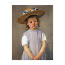 Mary Cassatt "Child in a Straw Hat"