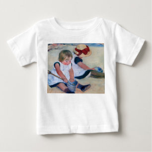 Mary Cassatt Children Playing on the Beach 1884  Baby T-Shirt