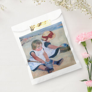 Mary Cassatt Children Playing on the Beach 1884 Favour Bags