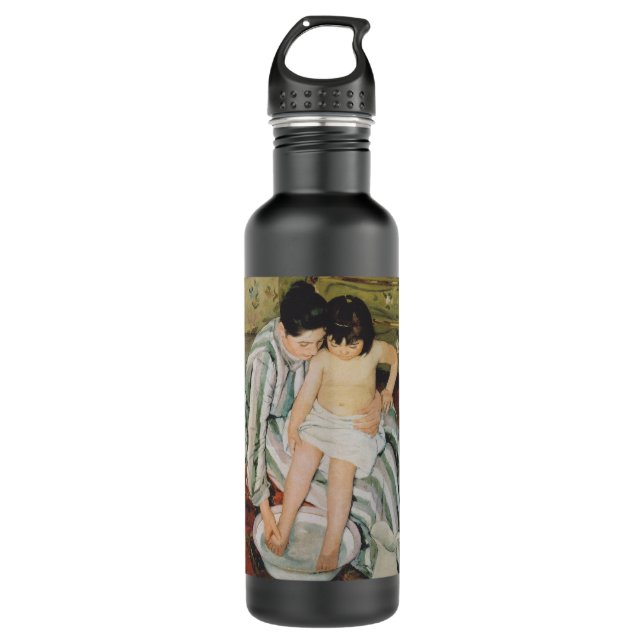 Mary Cassatt Child's Bath Painting 710 Ml Water Bottle (Front)