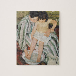 Mary Cassatt Child's Bath Painting Jigsaw Puzzle