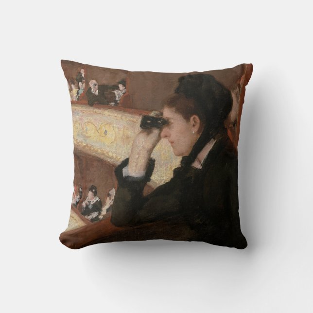 Mary Cassatt - In the Loge Cushion (Front)