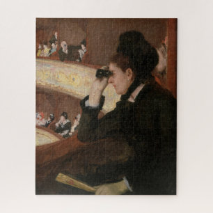 Mary Cassatt - In the Loge Jigsaw Puzzle