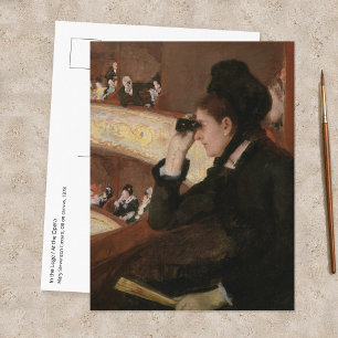 Mary Cassatt - In the Loge Postcard