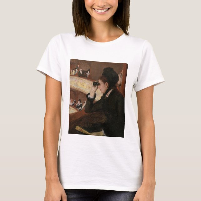 Mary Cassatt - In the Loge T-Shirt (Front)