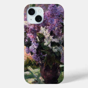Mary Cassatt - Lilacs in a Window iPhone 15 Case