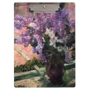 Mary Cassatt - Lilacs in a Window Clipboard