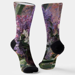 Mary Cassatt - Lilacs in a Window Socks