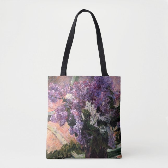 Mary Cassatt - Lilacs in a Window Tote Bag (Front)