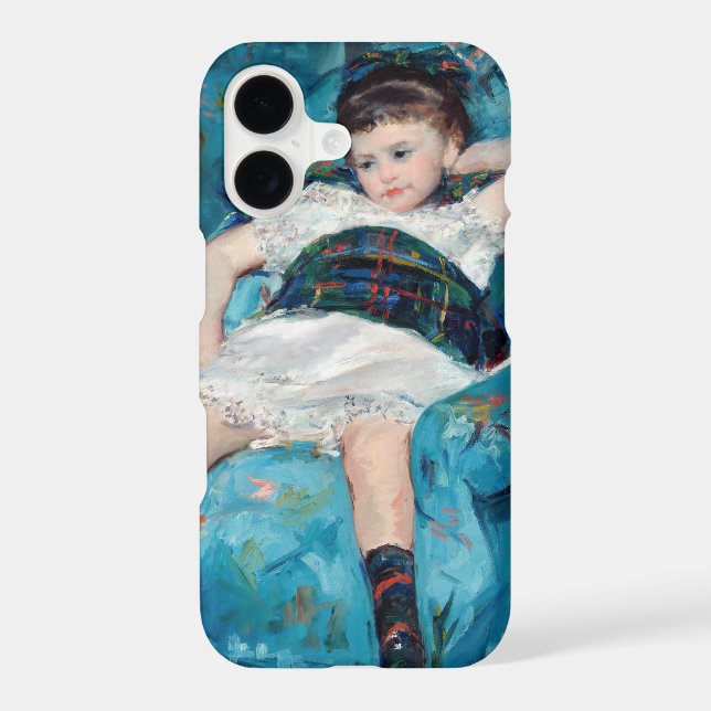 Mary Cassatt - Little Girl in a Blue Armchair (Back)