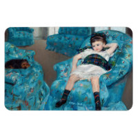 Mary Cassatt - Little Girl in a Blue Armchair