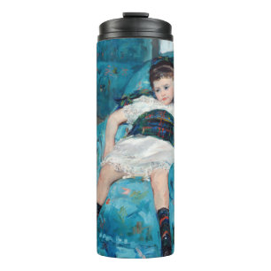 Mary Cassatt - Little Girl in a Blue Armchair Thermal Tumbler