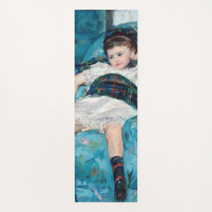 Mary Cassatt - Little Girl in a Blue Armchair Yoga Mat
