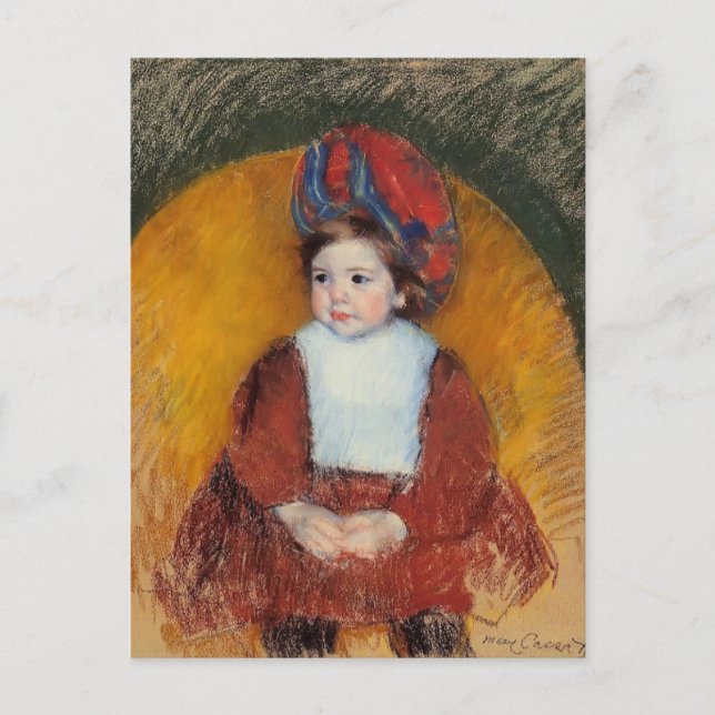 Mary Cassatt: Margot Postcard (Front)