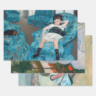 Mary Cassatt - Masterpieces Selection Wrapping Paper Sheet