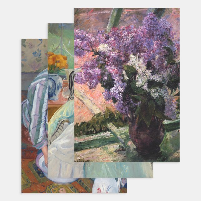 Mary Cassatt - Masterpieces Selection Wrapping Paper Sheet (Creator Uploaded)