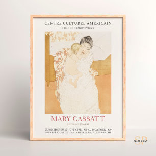 Mary Cassatt Maternal Caress Art Print