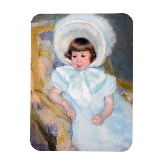 Mary Cassatt - Portrait Louise-Aurore Villeboeuf Magnet (Vertical)