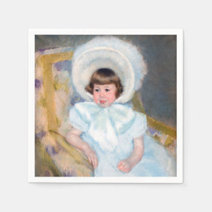 Mary Cassatt - Portrait Louise-Aurore Villeboeuf Napkin
