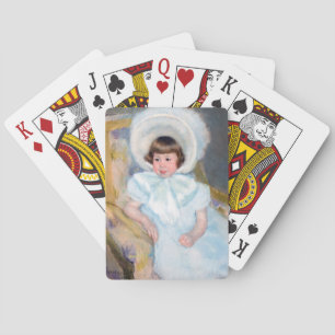 Mary Cassatt - Portrait Louise-Aurore Villeboeuf Playing Cards