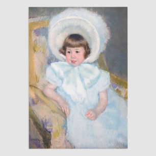 Mary Cassatt - Portrait Louise-Aurore Villeboeuf Tissue Paper
