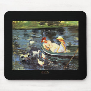 Mary Cassatt Summertime Mouse Mat