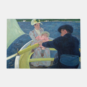 Mary Cassatt - The Boating Party Doormat